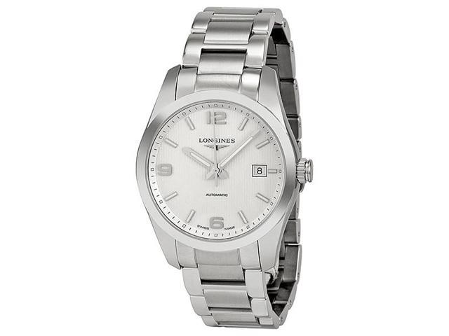 Longines Conquest White Dial Stainless 