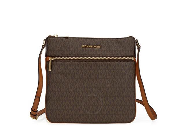 michael kors bedford flat crossbody