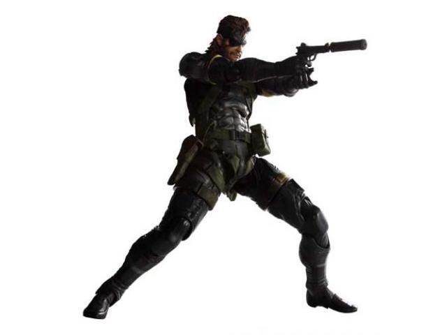 Mgs Peace Walker Snake Sneaking Suit Ver Play Arts Kai Action Figure Newegg Com