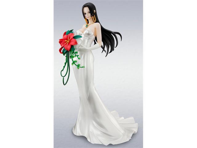 One Piece Boa Hancock Wedding Dress Ver Limited Edition P O P Excellent Model 1 8 Scale Figure Newegg Com