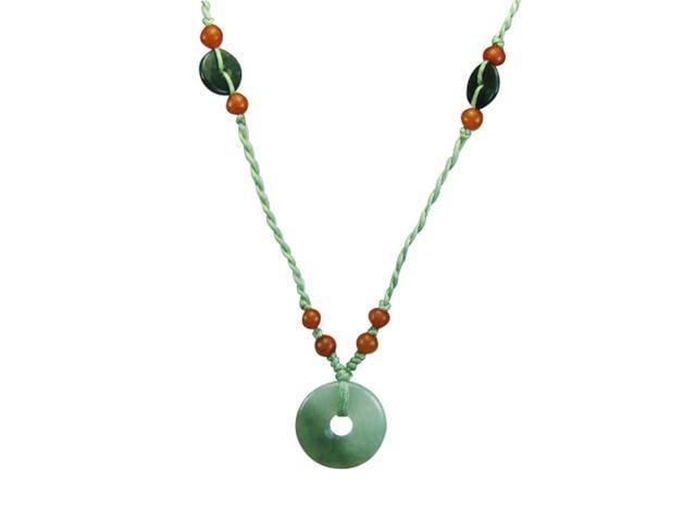 jade coin necklace