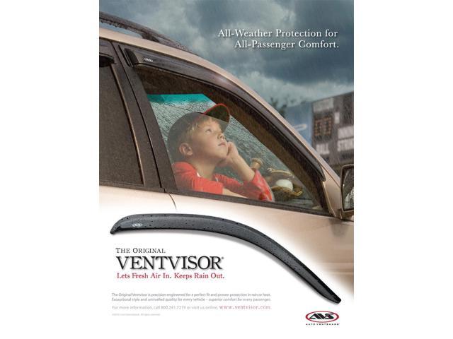 Photo 1 of Auto Ventshade AVS 94655 Original Ventvisor Side Window Deflector Dark Smoke, 4-Piece Set for 2007-2011 Honda CR-V
