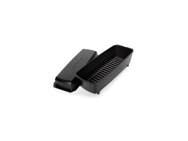 Broil King Cast Iron Narrow Rib Roaster With Stainless Steel Elevated Grate  - 69615