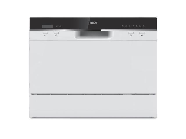 RCA RDW3208 Home Kitchen 6 Place Setting Portable Countertop Dishwasher ...