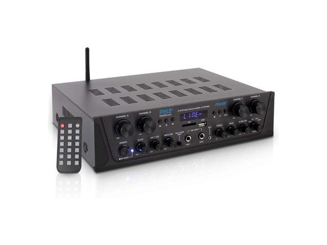 Pyle PTA44BT.5 Bluetooth Home Audio 500 Watt 4 Channel Amplifier Stereo ...