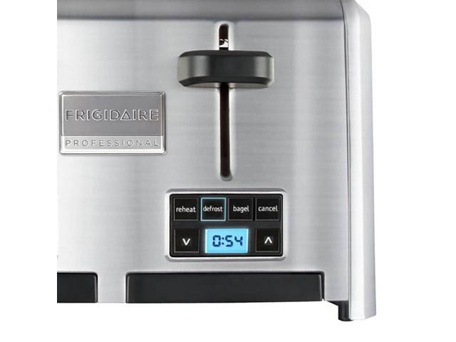 Frigidaire Professional 4-Slice Wide Slots Toaster Stainless  Steel-FPTT04D7MS