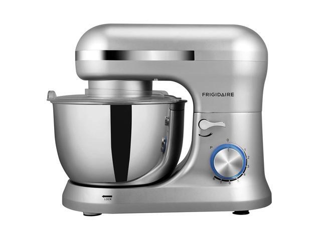 Frigidaire 4.5L 8 Speed Electric Countertop Stand Mixer with Accessories, Silver