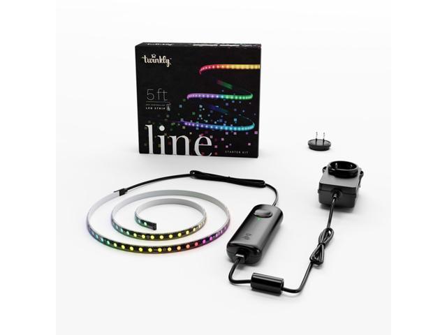 Twinkly Line 5 Ft Adhesive Magnetic 16 Million Color LED Light Strip Kit