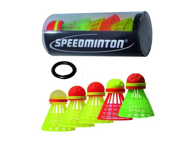 Details about   Speedminton Speed Bagmitton Cross Speeder Birdie Set 5 Pack Green 