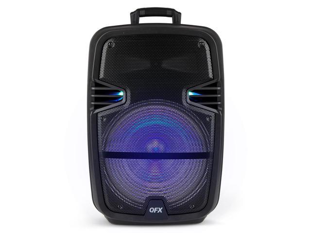 Photo 1 of * NONFUNCTIONAL * 
QFX 15 Inch Rechargeable Bluetooth Speaker System with LED Lights and Microphone