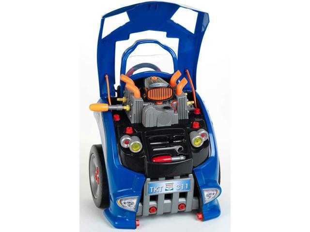 Kids Toy Service Car Engine Repair Interactive Playset Mechanic Tools Tinker Set 