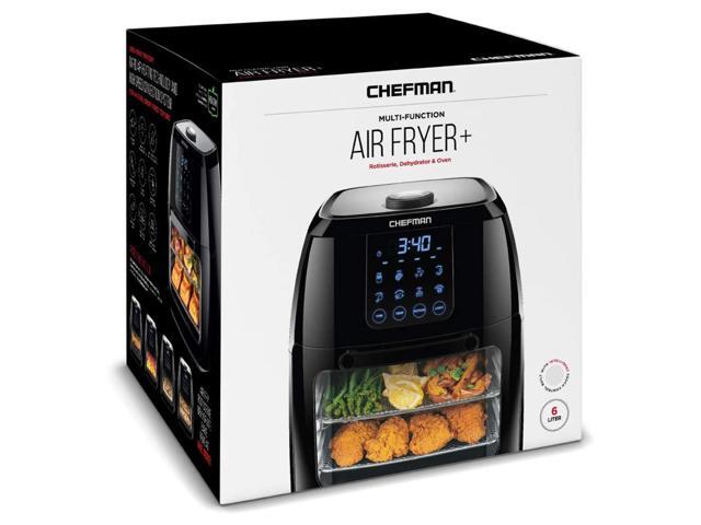 chefman dual function toaster oven air fryer