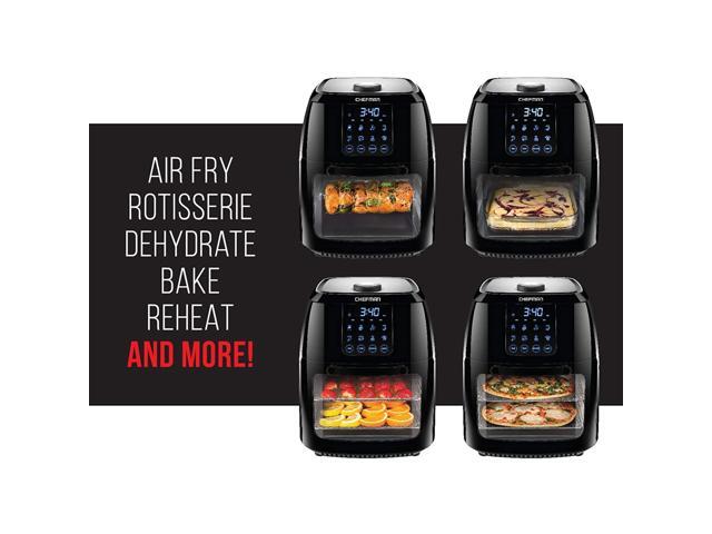 Chefman - 6L Digital Multi-function Air Fryer - Black