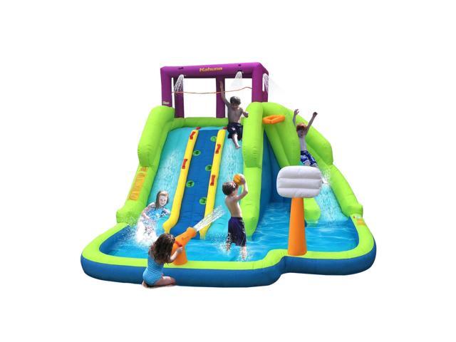 Details about   Magic Time Triple Blast Kids Outdoor Inflatable Water SlideOpen Box 