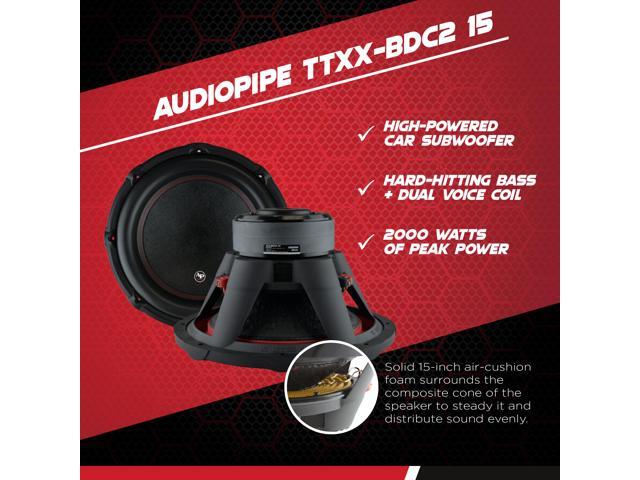 AudioPipe TXX-BDC2-12 High Power 1500W 12