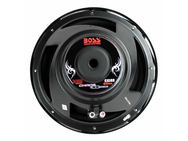 boss audio chaos 12 1400w subwoofer