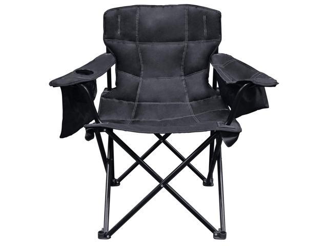 Caravan Canopy Elite Quad Outdoor Camping Chair With Built In Cooler Black Newegg Com