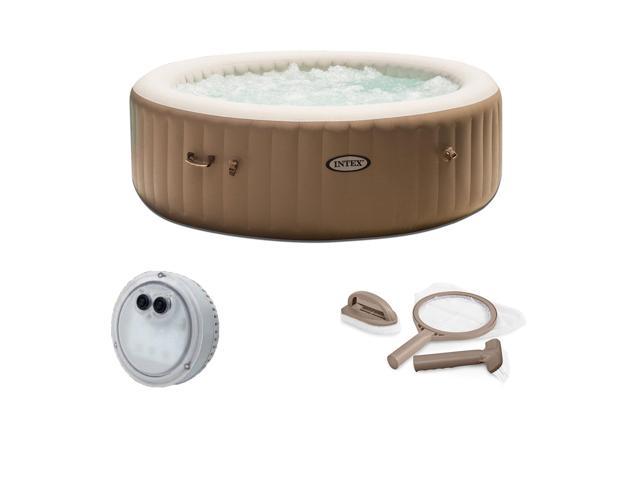 Intex Inflatable Purespa 6 Person Portable Hot Tub Led Light Maintenance Kit Newegg Com