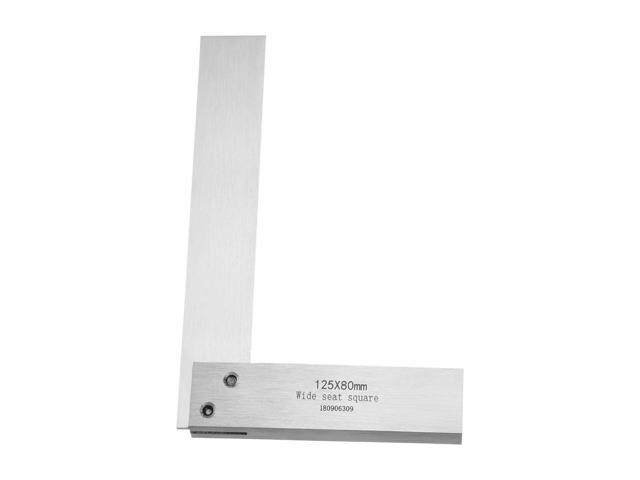 125mmx80mm Machinist Square Engineer Right Angle Precision Ground Hardened Steel Angle Ruler Newegg Com