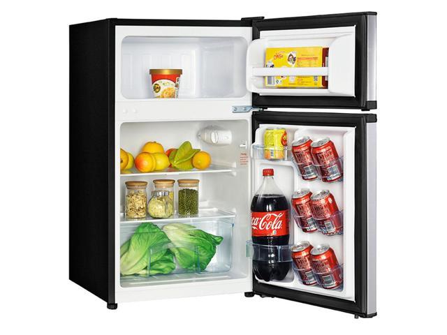 Avanti 3.1 Cu. Ft. 3.1 Cu. Ft. Top Freezer Refrigerator - Stainless ...