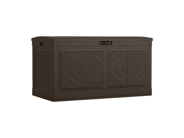 Suncast Bmdb80j Baywood 80 Gallon Outdoor Resin Patio Storage Suncast Bmdb80j Baywood 80 Gallon Outdoor Resin Patio Storage Deck Box Java