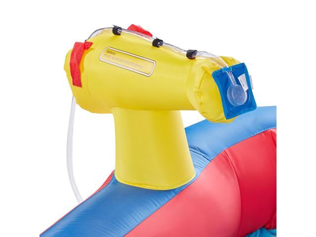 banzai hydro blast inflatable water park with slides & water cannons reviews