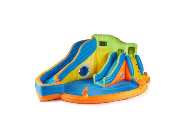 Banzai Pipeline Twist Kids Inflatable Outdoor Water Pool Aqua Park