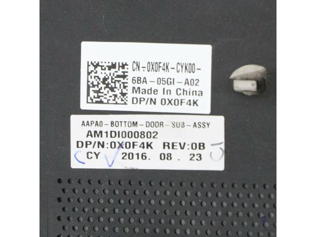 Original Memory HDD RAM Cover Dell Precision M7510 M7520 0X0F4K Bottom Base US
