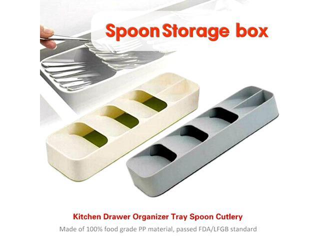 1pcs Kitchen Tray Insert Cutlery Spoon Utensil Divider Organizer