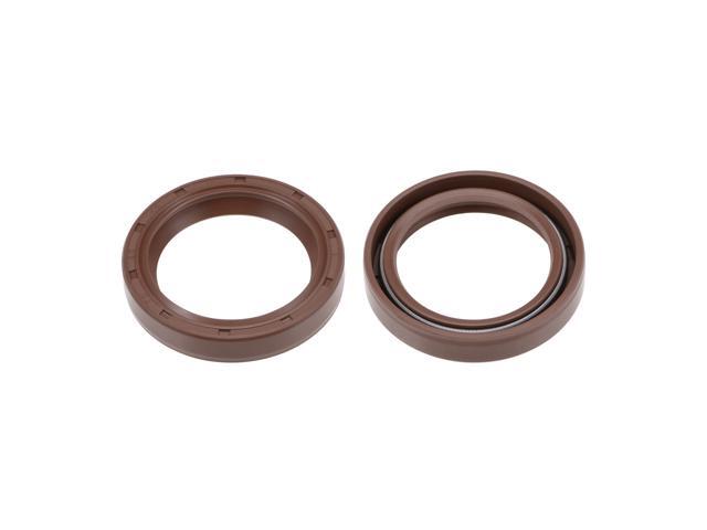 Oil Seal 30mm Inner Dia 62mm OD 7mm Thick Fluorine Rubber Double Lip Seals
