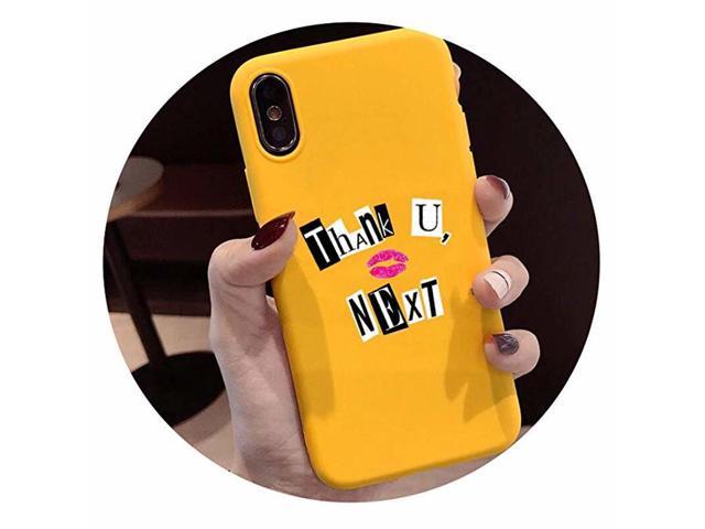 1pcs Thank U Next Phone Cases Ariana Grande Soft Candy