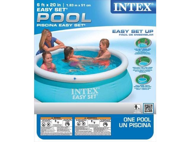 6ft inflatable pool