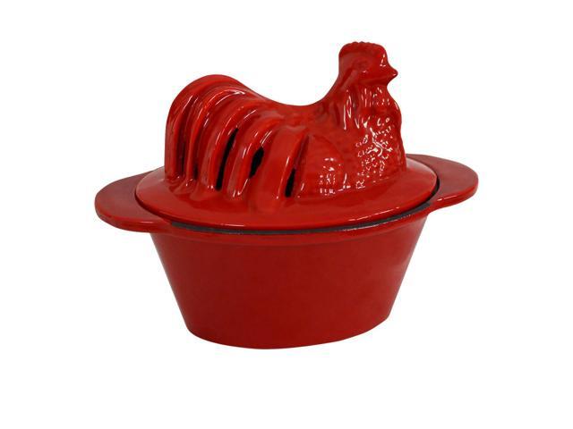 Us Stove 1 Quart Enamel Cast Iron Wood Stove Chicken Steamer