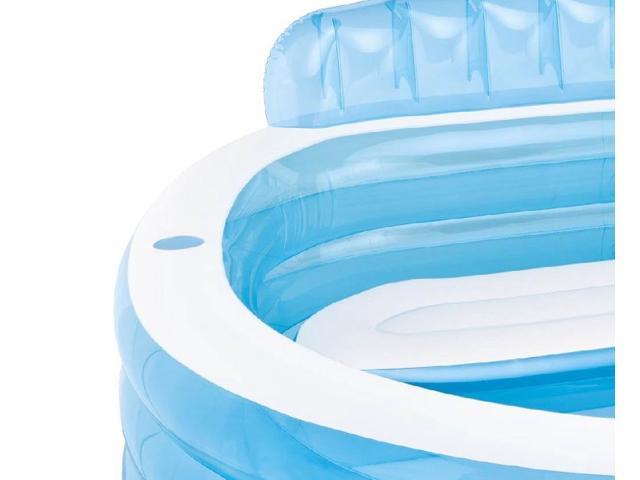 intex inflatable family lounge pool