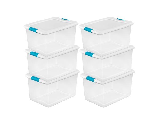 clear storage boxes