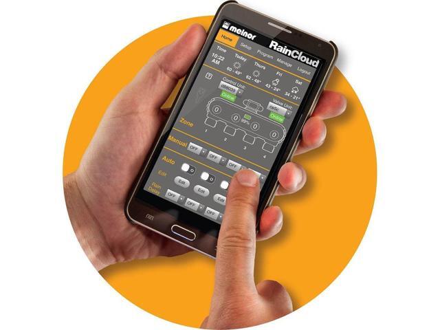 MELNOR 16043-RSC WiFi Rain Cloud Timer Black - Newegg.com