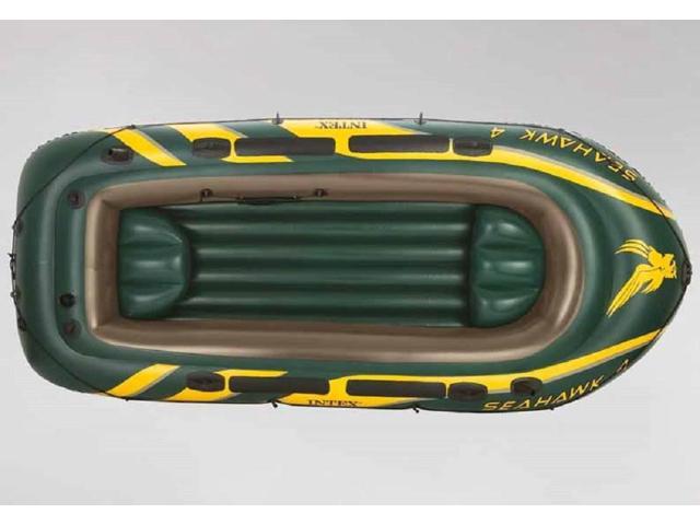 Buy Intex Seahawk 4 Inflatable Boat Set with Aluminum Oars - Garden Pond  Supply