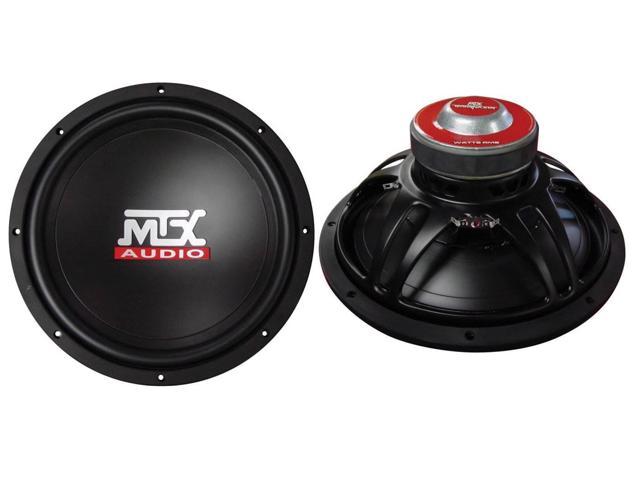 Mtx Audio 10" 300W 84.9 dB 4 OHM Single Coil Car Subwoofer TN10-04