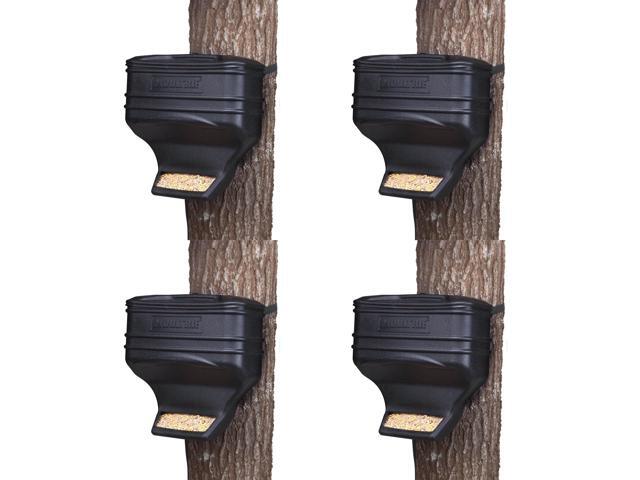 4 Moultrie Feed Station Food Dispensing Gravity Deer Feeder Kits