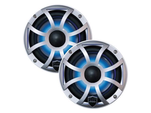 Wet Sounds REVO 6-XSS 6.5" 200W Silver LED Coaxial Full Range Marine