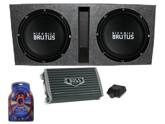 2 Vented Box Lanzar 2 Channel Amp Pyle 15/" PLPW15D Subwoofers Wiring Kit