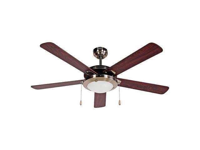 Black And Decker 52 Inch 5 Blade 3 Speed Reversible Ceiling Fan With Lighting Kit