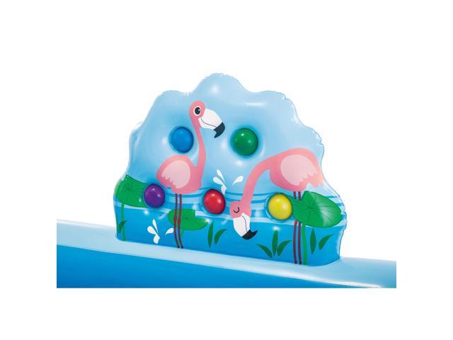 intex jungle adventure play center inflatable kiddie spray wading pool