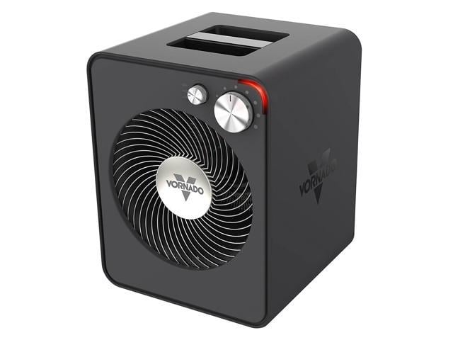 Photo 1 of Vornado VMH300 1500-Watt Whole Room 5118 BTU Electric Fan Heater, All Metal Construction, Vortex Heat Circulation, Storm Gray