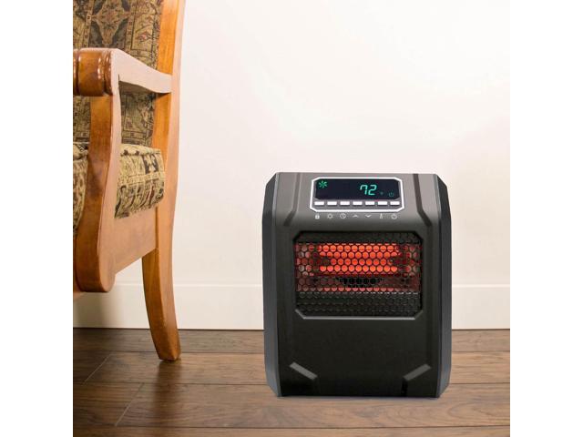 Lifesmart 1500-Watt 4 Electric Portable Infrared Heater with Remote  817223017735