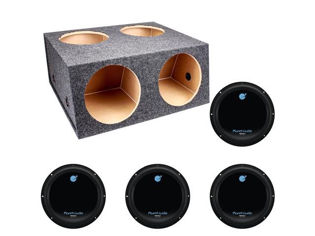 four 12 subwoofer box