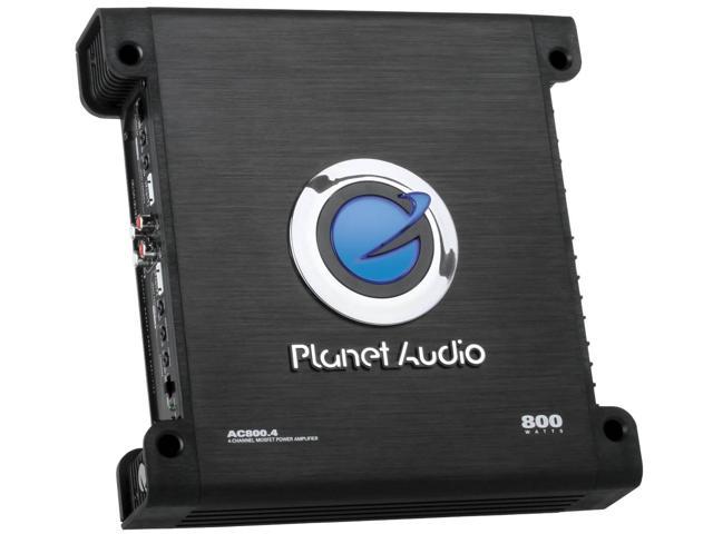 Planet Audio AC800.4 800W 4/3/2 Channel Car Amplifier Power Amp Stereo AC8004