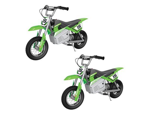 razor dirt bike green