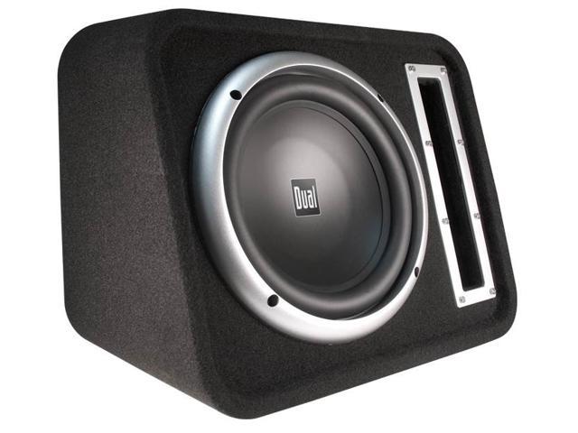 dual electronics sbx100 10 inch studio quality vented enclosed subwoofer