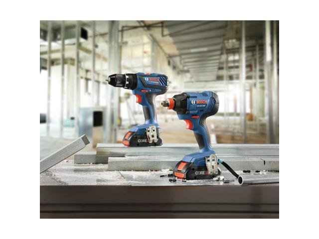 Bosch Gxl18v 239b25 Rt 18v 2 Tool 1 2 In Hammer Drill Driver And